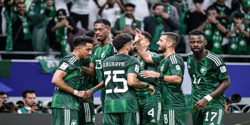 Teams photo of Saudi Arabia before match