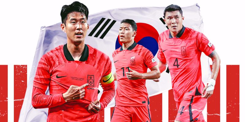 Đội hình chính Hàn Quốc (South Korea) sẵn sàng cho World Cup 2026