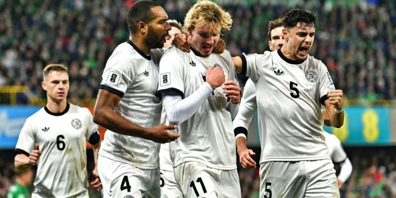 Teams photo of Germany before match