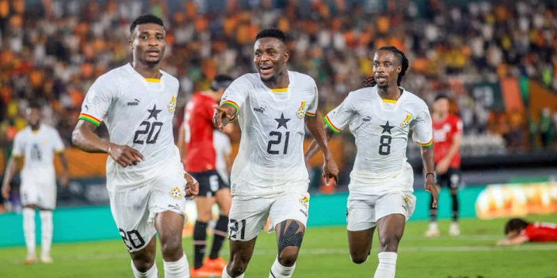 Ghana phù hợp kèo châu Á và xỉu khi gặp đối thủ ngang trình