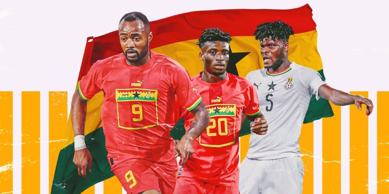 Ghana thi đấu tốc độ cao, phản công nhanh và kiểm soát trung tuyến