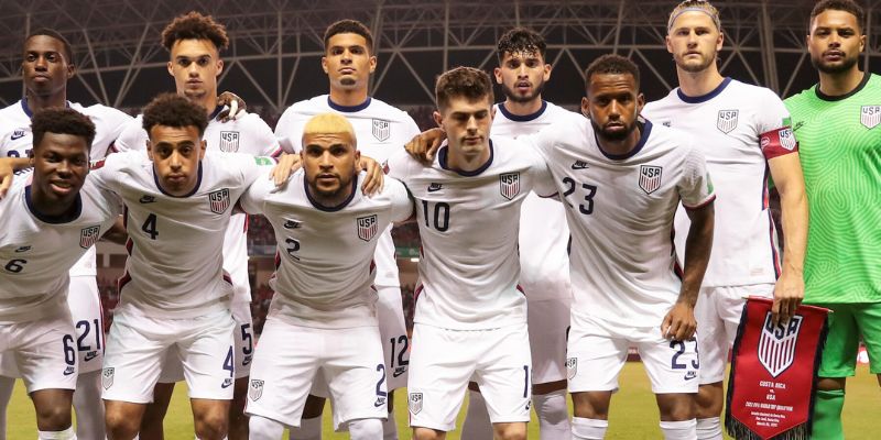 Teams photo of USA before match