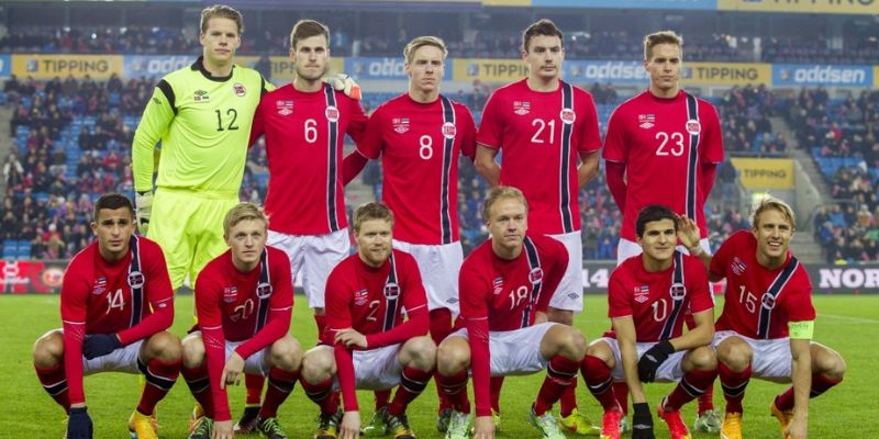 Teams photo of Norway before match