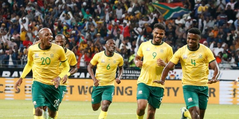 Teams photo of South Africa before match