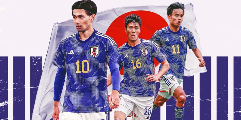 Nhật Bản (Japan) ra sân với đội hình chính chuẩn bị World Cup 2026