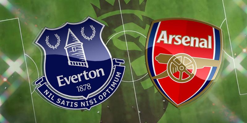 Minh họa thực tế trong một trận đấu Arsenal vs Everton