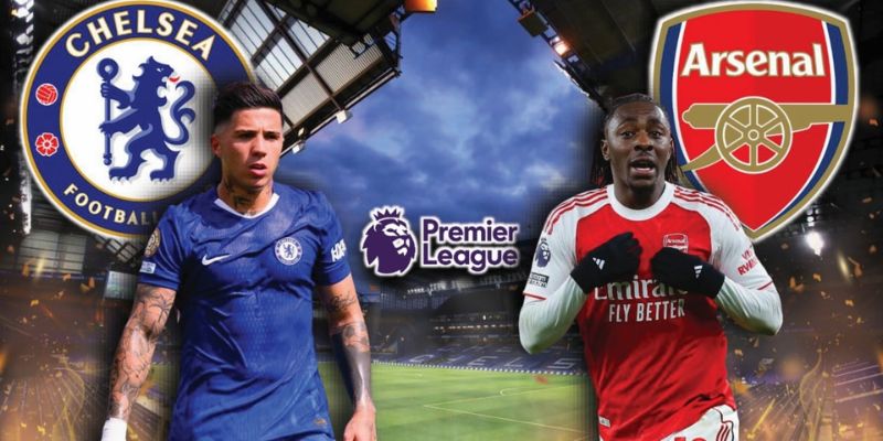Minh họa trận đấu Arsenal vs Chelsea giúp dễ hình dung cách chơi