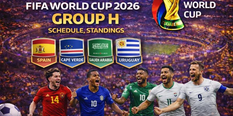 Nhận định bảng H WC 2026 luôn thu hút đông đảo khán giả