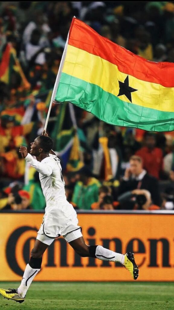 Màu cờ Ghana – Khát khao vươn tới đỉnh vinh quang