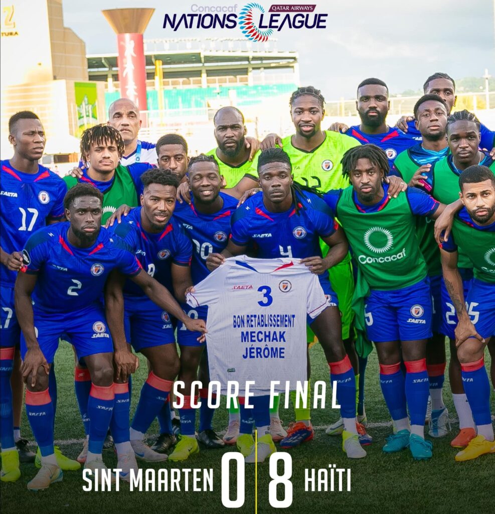 Haiti có chiến thắng hủy diệt đối thủ